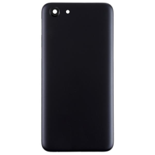  tel-szalk-018507 Oppo A1 fekete akkufedél, hátlap, hátlapi kamera lencse mobiltelefon, tablet alkatrész