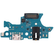 tel-szalk-019405 Samsung Galaxy A7 (2018) A750F töltőcsatlakozó port panel mobiltelefon, tablet alkatrész
