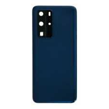  tel-szalk-019727 Huawei P40 Pro kék akkufedél, hátlap, kamera lencse mobiltelefon, tablet alkatrész
