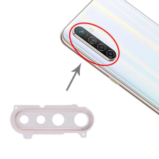  tel-szalk-020034 Oppo K5 hátlapi kamera lencse ezüst kerettel mobiltelefon, tablet alkatrész