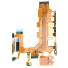 tel-szalk-020216 Sony Xperia Z2 Bekapcsoló, hangerőszabályzó gomb mikrofon flex szalagkábellel mobiltelefon, tablet alkatrész