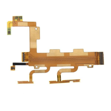 tel-szalk-020218 Sony Xperia C3 Bekapcsoló, hangerőszabályzó gomb mikrofon flex szalagkábellel mobiltelefon, tablet alkatrész