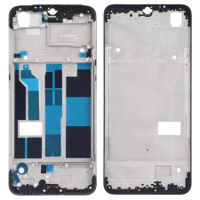  tel-szalk-020611 Oppo F9 / A7X fekete előlap lcd keret, burkolati elem mobiltelefon, tablet alkatrész