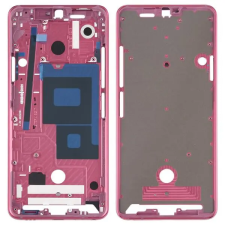  tel-szalk-020634 LG G7 ThinQ rózsaszín előlap lcd keret, burkolati elem mobiltelefon, tablet alkatrész