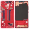  tel-szalk-021539 Xiaomi Mi 8 SE piros középső keret oldalsó gombokkal