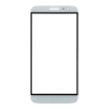 tel-szalk-02256 Huawei Ascend Nova üveg előlap - kijelző részegység nem-touch fehér szervizalkatrész (Oleafobic Layer, olajtaszító réteg nélkül)