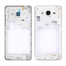 tel-szalk-022848 Samsung Galaxy On5 ezüst középső keret mobiltelefon, tablet alkatrész