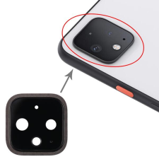  tel-szalk-023054 Google Pixel 4 hátlapi kamera lencse kerettel mobiltelefon, tablet alkatrész
