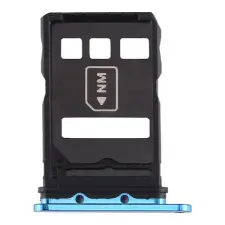  tel-szalk-023145 Huawei P40 kék SIM kártya tálca mobiltelefon, tablet alkatrész