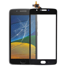  tel-szalk-023443 Motorola Moto G5 fekete Érintőpanel -kijelző nélkül -digitizer mobiltelefon, tablet alkatrész