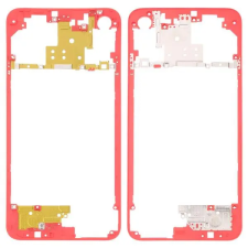  tel-szalk-023764 Huawei Nova 5 piros hátsó keret, burkolati elem mobiltelefon, tablet alkatrész