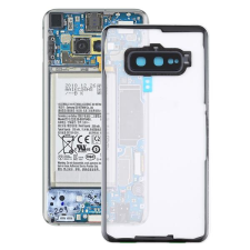  tel-szalk-023809 Samsung Galaxy S10e átlátszó akkufedél, hátlap, hátlapi kamera lencse mobiltelefon, tablet alkatrész