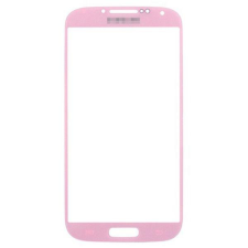  tel-szalk-02554 Üveg előlap - kijelző részegység nem-touch Samsung Galaxy S4 I9500/I9505 rózsaszín utángyártott mobiltelefon, tablet alkatrész