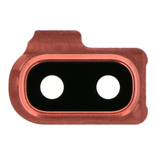  tel-szalk-150373 Samsung Galaxy A20e narancs színű kamera lencse kerettel mobiltelefon, tablet alkatrész