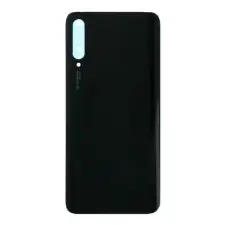  tel-szalk-150441 Huawei P smart Pro 2019 fekete hátlap ragasztóval mobiltelefon, tablet alkatrész