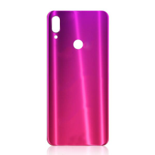  tel-szalk-150445 Xiaomi Redmi Note 7 piros hátlap ragasztóval mobiltelefon, tablet alkatrész