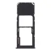  tel-szalk-150981 Samsung Galaxy A71 A715 fekete SIM & SD kártya tálca