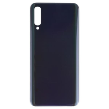tel-szalk-151762 Akkufedél hátlap - burkolati elem Samsung Galaxy A50, fekete mobiltelefon, tablet alkatrész