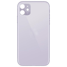  tel-szalk-151978 Akkufedél hátlap - burkolati elem Apple iPhone 11, lila mobiltelefon, tablet alkatrész