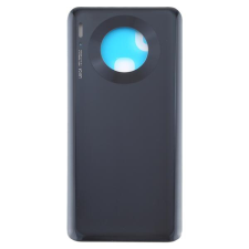  tel-szalk-152036 Akkufedél hátlap - burkolati elem Huawei Mate 30, fekete mobiltelefon, tablet alkatrész