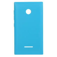 tel-szalk-152289 Akkufedél hátlap - burkolati elem Microsoft Lumia 435, kék mobiltelefon, tablet alkatrész