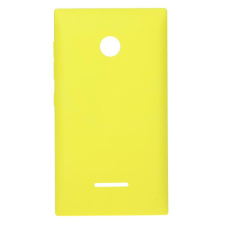 tel-szalk-152292 Akkufedél hátlap - burkolati elem Microsoft Lumia 435, sárga mobiltelefon, tablet alkatrész