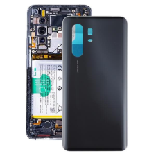 tel-szalk-153029 Akkufedél hátlap - burkolati elem Vivo X30 Pro, fekete mobiltelefon, tablet alkatrész