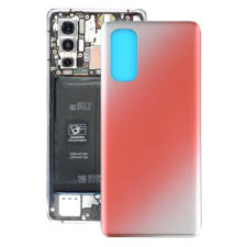 tel-szalk-153221 Akkufedél hátlap - burkolati elem Oppo Reno4 Pro, piros mobiltelefon, tablet alkatrész