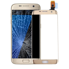 tel-szalk-154346 Samsung Galaxy S7 Edge arany Érintőpanel -kijelző nélkül -digitizer mobiltelefon, tablet alkatrész