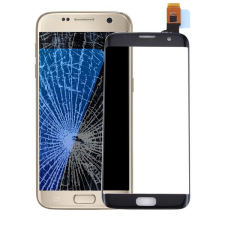  tel-szalk-154348 Samsung Galaxy S7 Edge fekete Érintőpanel -kijelző nélkül -digitizer mobiltelefon, tablet alkatrész