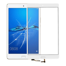 tel-szalk-154446 Huawei MediaPad M3 fehér Érintőpanel -kijelző nélkül -digitizer mobiltelefon, tablet alkatrész