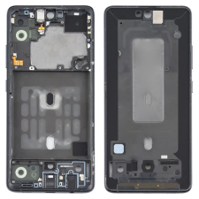 tel-szalk-1922004 Samsung Galaxy A51 5G fekete középső keret mobiltelefon, tablet alkatrész