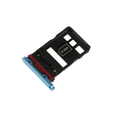  tel-szalk-1924010 Huawei P30 Pro Cián SIM & SD kártya tálca mobiltelefon, tablet alkatrész