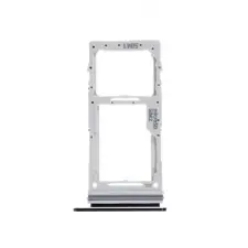  tel-szalk-1926834 Samsung Galaxy Note 10 Lite fekete SIM kártya tálca mobiltelefon, tablet alkatrész