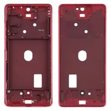  tel-szalk-1927654 Samsung Galaxy S20 FE piros középső keret mobiltelefon, tablet alkatrész