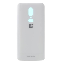  tel-szalk-1927980 OnePlus 6 fehér hátlap ragasztóval mobiltelefon, tablet alkatrész