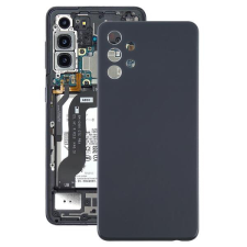 tel-szalk-1928361 Akkufedél hátlap - burkolati elem Samsung Galaxy A32, fekete mobiltelefon, tablet alkatrész