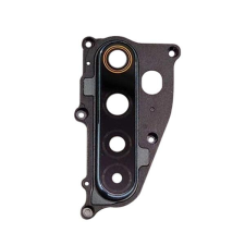  tel-szalk-192878 Realme 6 Pro piros színű kamera lencse kerettel mobiltelefon, tablet alkatrész