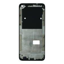  tel-szalk-192915 Realme 6 fekete előlap lcd keret, burkolati elem mobiltelefon, tablet alkatrész