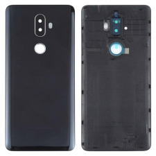  tel-szalk-19295819 Akkufedél hátlap - burkolati elem Alcatel 3V, fekete mobiltelefon, tablet alkatrész