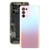  tel-szalk-19296003 Gyári akkufedél hátlap - burkolati elem OPPO Find X3 Lite / Reno5 5G, narancs