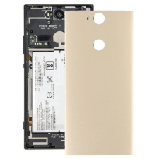 tel-szalk-19296065 Akkufedél hátlap - burkolati elem Sony Xperia XA2 Plus, arany mobiltelefon, tablet alkatrész
