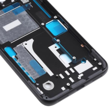 tel-szalk-19296183 Google Pixel 4 fekete középső keret mobiltelefon, tablet alkatrész