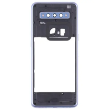  tel-szalk-19296550 TCL 10 SE ezüst középső keret mobiltelefon, tablet alkatrész
