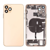  tel-szalk-192967954 Apple iPhone 11 Pro Max arany akkufedél, hátlap (Európai verzió)