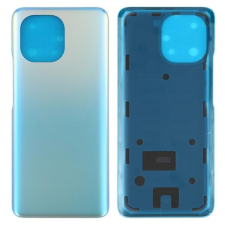 tel-szalk-192968032 Xiaomi Mi 11, kék akkufedél hátlap ragasztóval mobiltelefon, tablet alkatrész