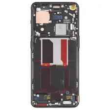  tel-szalk-19296914965 OnePlus 10 Pro Fekete középső keret mobiltelefon, tablet alkatrész