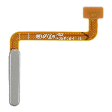 tel-szalk-1929692462 Samsung Galaxy M53 5G ezüst Home gomb flexibilis kábellel mobiltelefon, tablet alkatrész