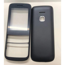  tel-szalk-1929692831 Nokia 225 fekete középső keret mobiltelefon, tablet alkatrész