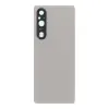  tel-szalk-192969331494 Sony Xperia 1 V Ezüst Akkufedél hátlap, kamera lencse (Platinum Silver)